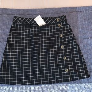 Plaid Mini Skirt